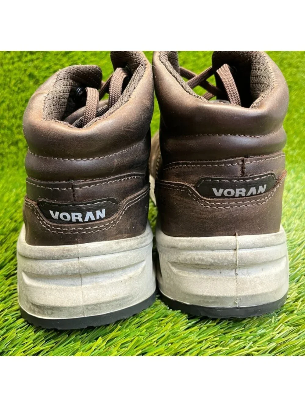 Voran Sportsafe Energy 910 Mens Size 8 Brown Composite Toe Safety Work Boots